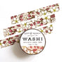 Our cherry blossom washi tape is a delicate pink tape created in celebration of our favorite early spring tree: the cherry blossom! This is a lightweight decorative tape printed on traditional rice paper. It is removable and leaves no residue, making it perfect for scrapbooking, stationery, crafts and more. Featuring a collection of complementary nature inspired designs that bring a pop of color to all your projects! Perfect for gifting and arts + crafts displays.

Tape dimensions: 15mm x 10m, or 0.59