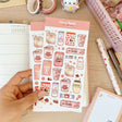 Cherry Rabbit Asian Snacks Sticker Sheet