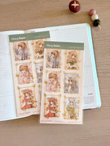 Cherry Rabbit Flower Series 2 Sticker Sheet