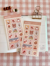 Cherry Rabbit Lovely Cottage Sticker Sheet