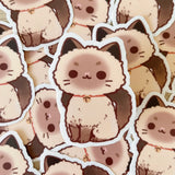 Cherry Rabbit Ragdoll Cat Sticker
