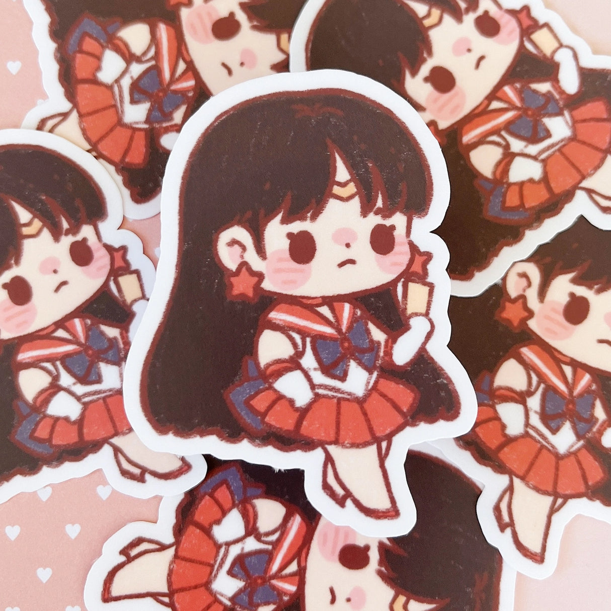Cherry Rabbit Sailormoon Series: Sailor Mars Sticker