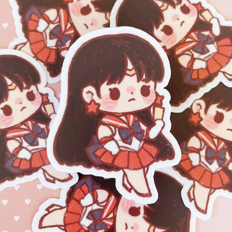 Cherry Rabbit Sailormoon Series: Sailor Mars Sticker
