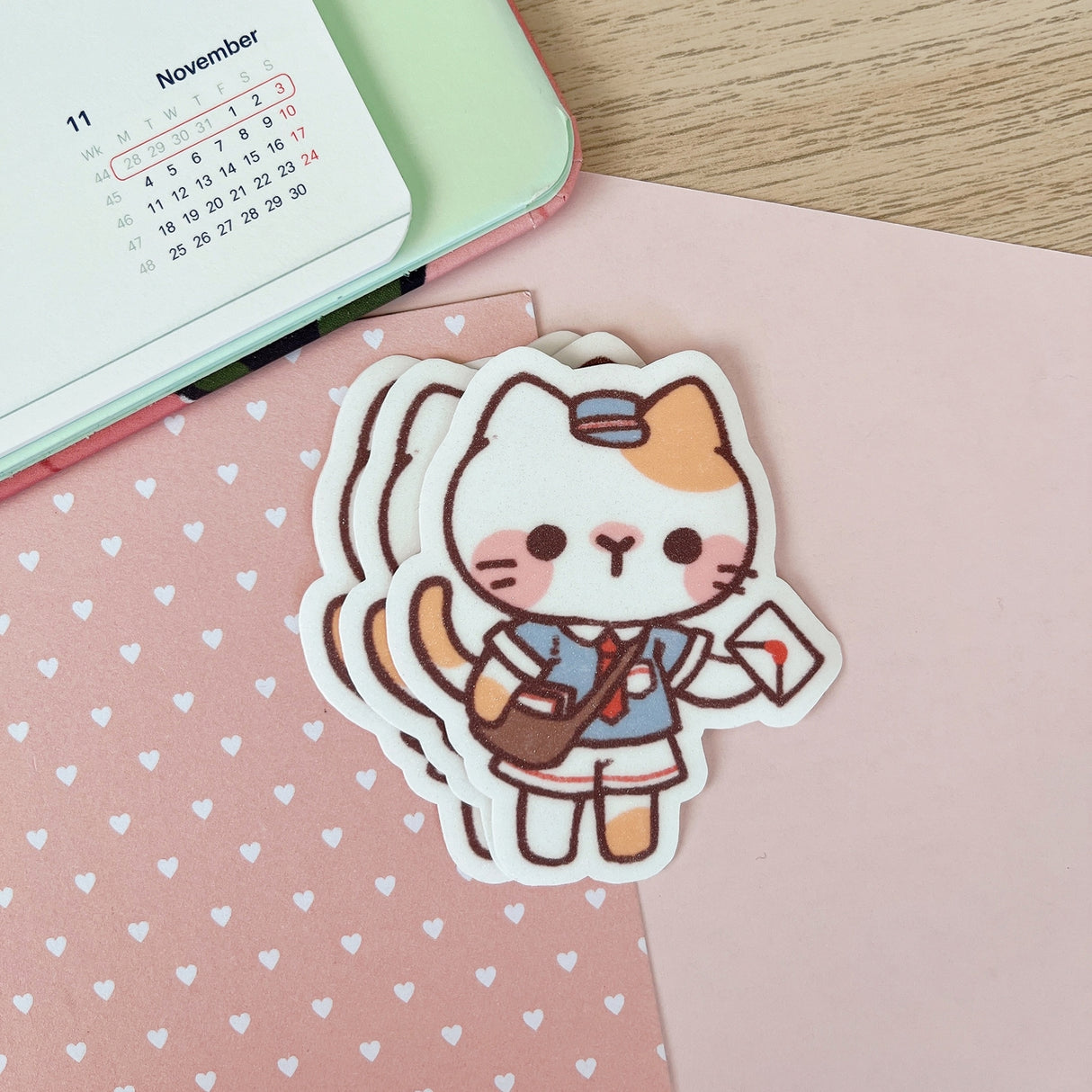 Cherry Rabbit Cherry's Postal Service Sticker #2