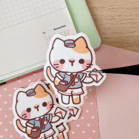 Cherry Rabbit Cherry's Postal Service Sticker #2