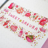 These stickers are perfect for decorating your personal belongings, journals, planners, penpal letters, or something you can stare at all day...basically, anything you want as long as it makes you happy

Details:

Washi Material
Gold Foil Accents
Dimension: 15mm x 10m