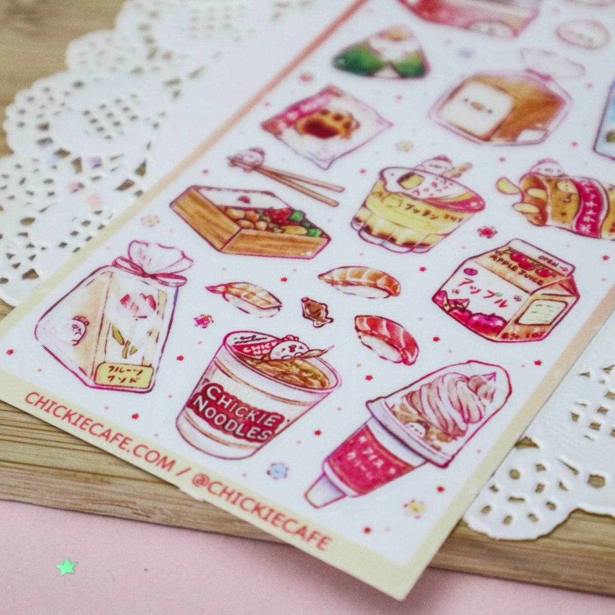 These stickers are perfect for decorating your personal belongings, journals, planners, penpal letters, or something you can stare at all day...basically, anything you want as long as it makes you happy

Details

Handmade
Vinyl Matte Velvety Soft Touch
Vinyl: UV Resistant, Waterproof, Weatherproof, Tearproof, Scratchproof
Advised using tweezers for easy removable of stickers&nbsp;
Dimension: 3" x 6.5" (Large)&nbsp;