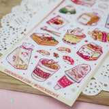 These stickers are perfect for decorating your personal belongings, journals, planners, penpal letters, or something you can stare at all day...basically, anything you want as long as it makes you happy

Details

Handmade
Vinyl Matte Velvety Soft Touch
Vinyl: UV Resistant, Waterproof, Weatherproof, Tearproof, Scratchproof
Advised using tweezers for easy removable of stickers&nbsp;
Dimension: 3" x 6.5" (Large)&nbsp;