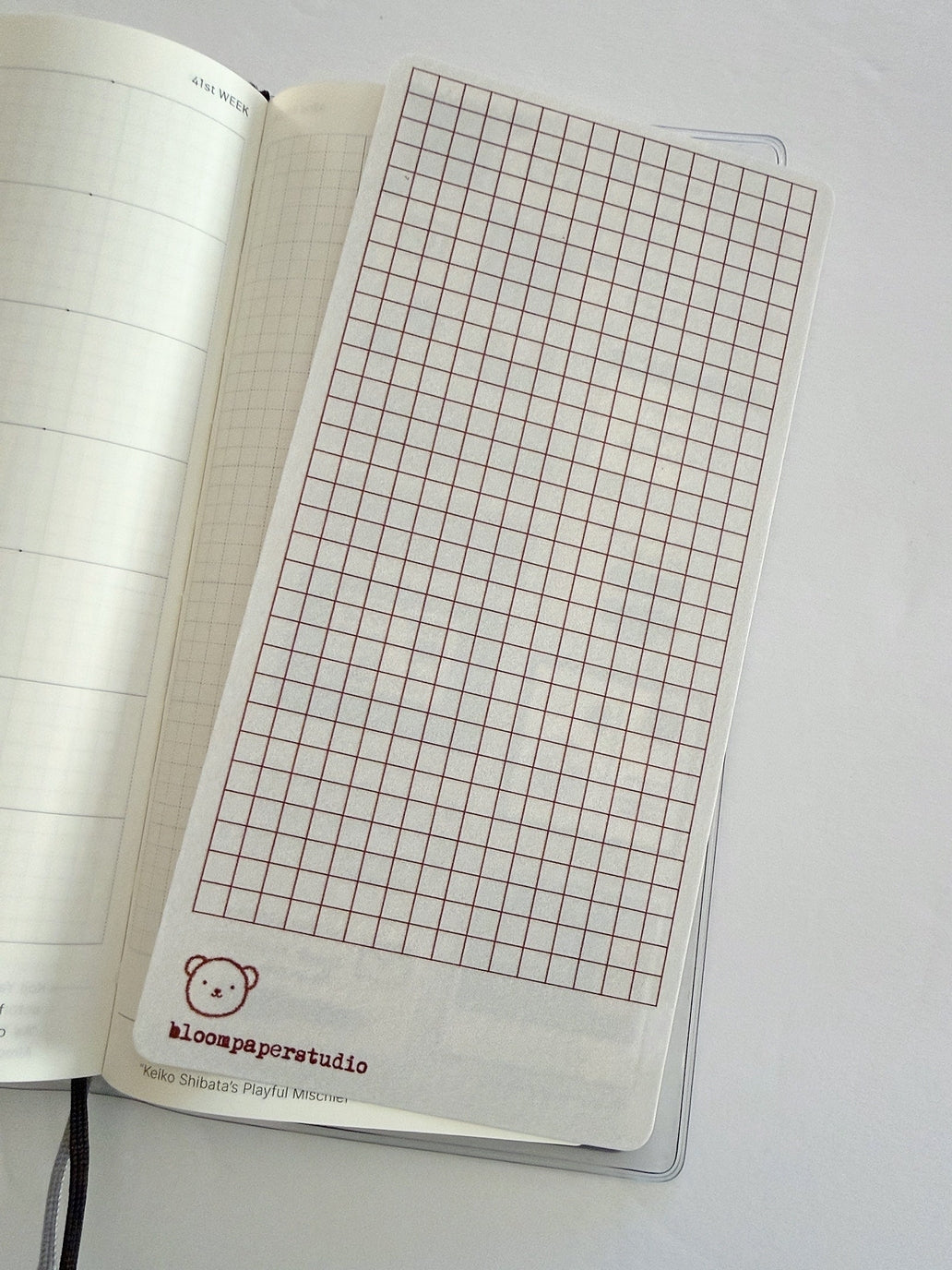 Bloom Paper Studio - Choco's Notifications Weeks Pencil Board