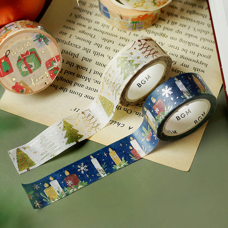 Christmas Candles Washi Tape