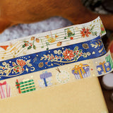 Christmas Floral Washi Tape