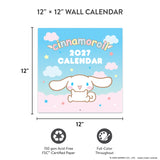 Make 2027 your best year yet with this classic 12" × 12" Cinnamoroll™ Wall Calendar (Jan.–Dec. 2027). Filled with adorable artwork, this 12-month calendar doubles as cheerful wall décor, brightening any space while helping you stay organized all year.

• 12"w x 12"h closed 
• 12 months (Jan.–Dec. 2027) • 13 pages; 150 gsm acid-free, FSC®-certified paper 
• Saddle-stitch binding 

© 2026 SANRIO CO., LTD. Used Under License.

