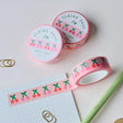 Cute cherry washi tape in a pastel peach colour tone with a pink and red cherries pattern.

This paper tape is perfect for decorating your bullet journal and planners, scrapbooking &amp; gift wrapping. It'll add some fun and colour to any surface and is easy to peel off.

10m x 15mm
