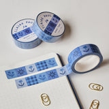 Claire Paul Washi Tape - Inky Floral

Washi tape in a blue inky floral patchwork pattern!

This paper masking tape is perfect for decorating your bullet journal and planners, scrapbooking &amp; gift wrapping. It'll add some fun and colour to any surface and is easy to peel off.

10m x 15mm