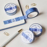 Claire Paul Washi Tape - Inky Floral

Washi tape in a blue inky floral patchwork pattern!

This paper masking tape is perfect for decorating your bullet journal and planners, scrapbooking &amp; gift wrapping. It'll add some fun and colour to any surface and is easy to peel off.

10m x 15mm
