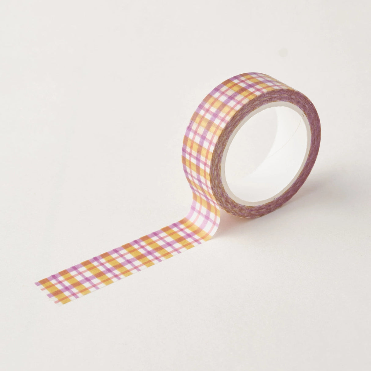 Claire Paul Washi Tape - Pastel Gingham

Pastel Gingham Pattern Washi tape.

This paper masking tape is perfect for decorating your bullet journal and planners, scrapbooking &amp; gift wrapping. It'll add some fun and colour to any surface and is easy to peel off.

10m x 15mm