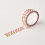 Claire Paul Washi Tape - Pastel Gingham

Pastel Gingham Pattern Washi tape.

This paper masking tape is perfect for decorating your bullet journal and planners, scrapbooking &amp; gift wrapping. It'll add some fun and colour to any surface and is easy to peel off.

10m x 15mm