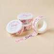 Pink Bows washi tape!

This paper masking tape is perfect for decorating your bullet journal and planners, scrapbooking &amp; gift wrapping. It'll add some fun and colour to any surface and is easy to peel off.

10m x 15mm