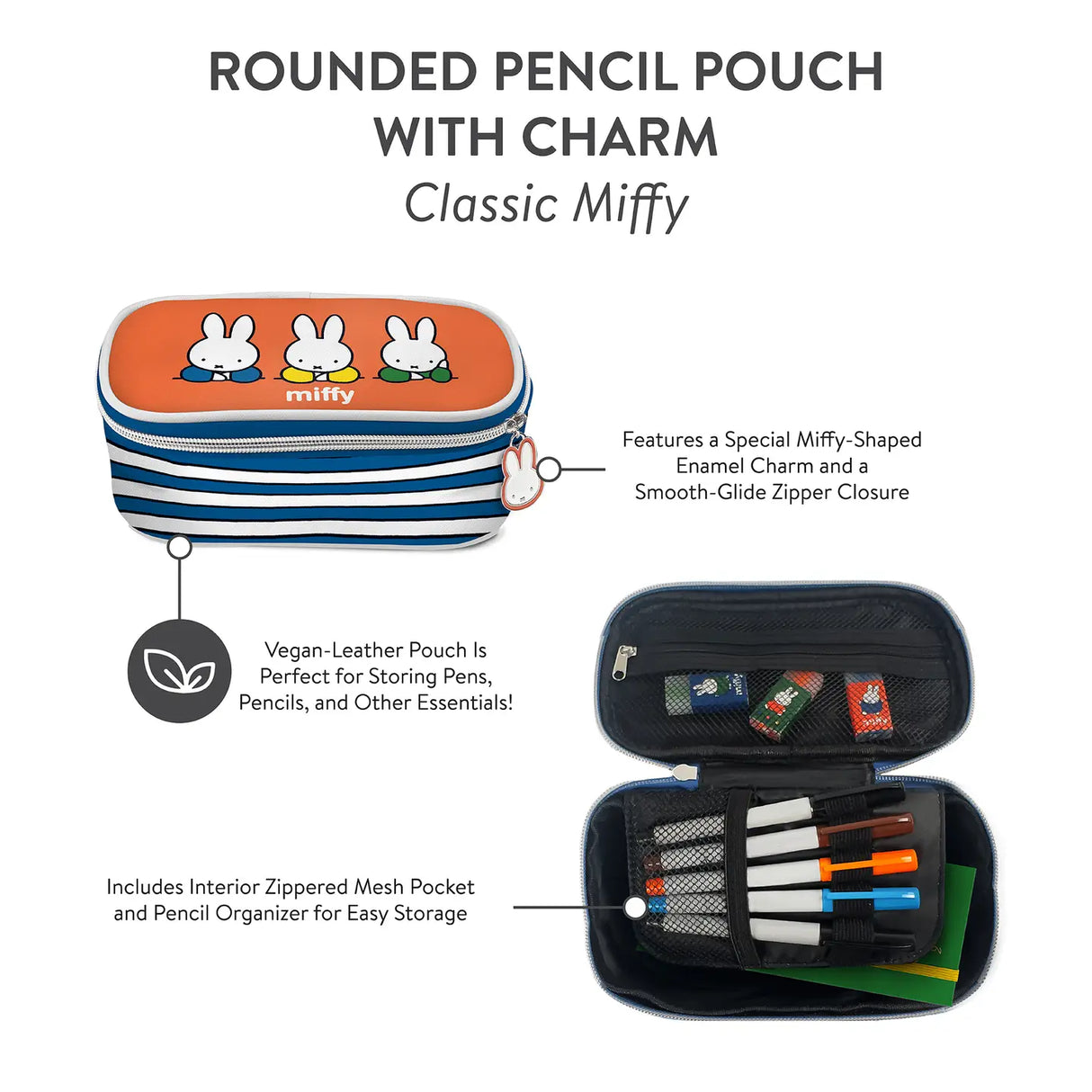 Classic Miffy Pencil Pouch Studio Oh
