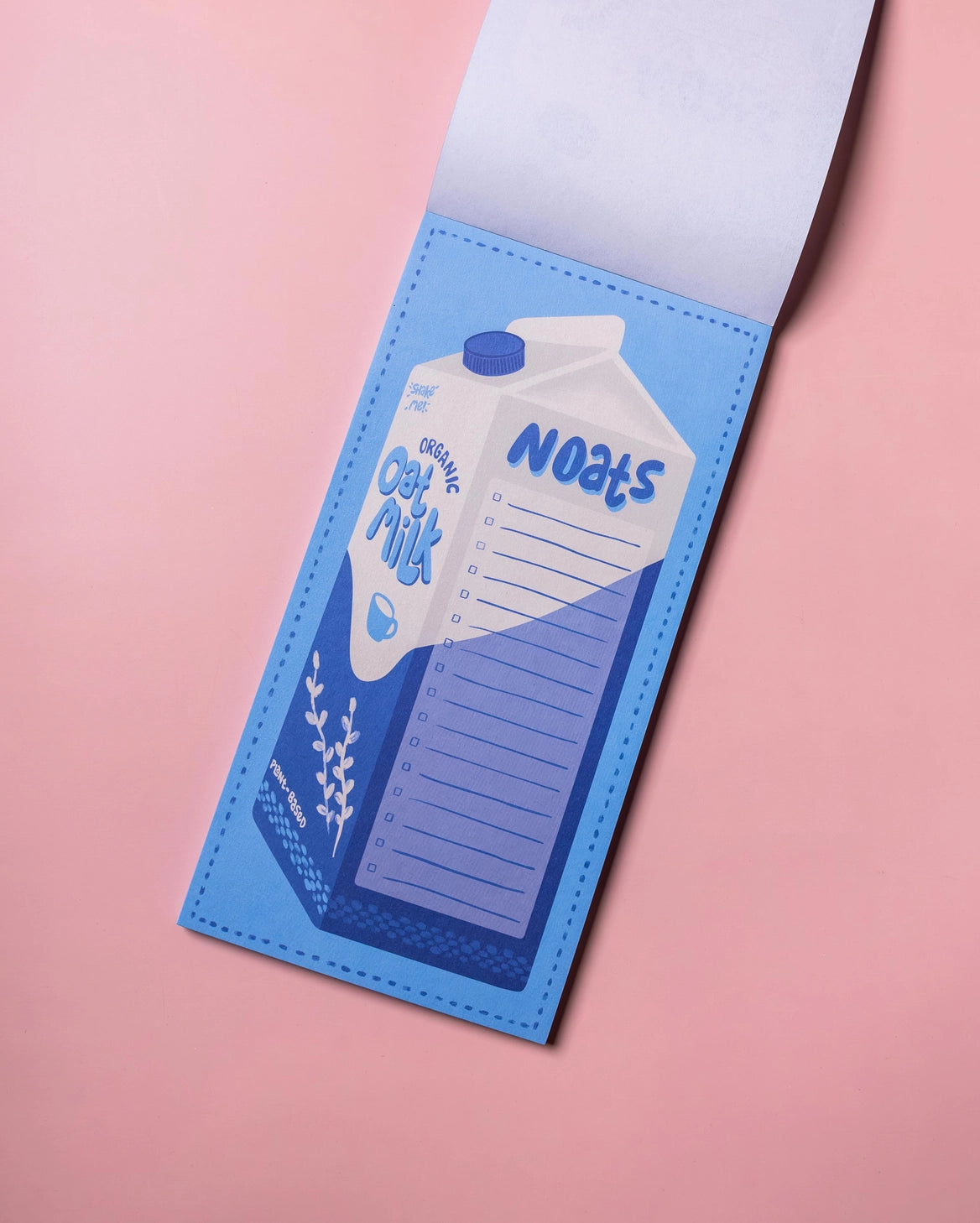 Oat Milk "N-Oat-Pad" Notepad by Clem & Co.

Clem the Bun loves puns almost as much as she loves oats! So she thought the side of her oat milk carton was the perfect place to jot down all her n-oats!