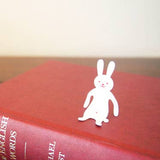 White Rabbit Clip Family Paperclip / Bookmark