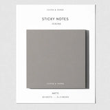 Add the slightest hint of color to your planner with our beautiful note neutrality sticky notes.

measures 3 x 3 inches square
50 sheets
self adhesive