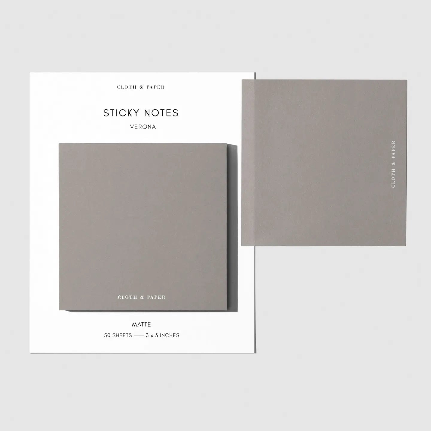 Add the slightest hint of color to your planner with our beautiful note neutrality sticky notes.

measures 3 x 3 inches square
50 sheets
self adhesive