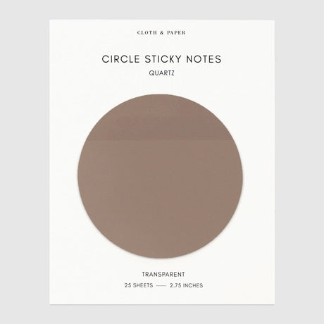 Transparent Circle Sticky Notes offer a versatile surface for quick notes, planning cues, and layered highlights across inserts, dashboards, and calendars. Their slightly frosted transparent finish keeps underlying text visible while providing room for reminders, labels, and brief lists without overwhelming your layout.

Designed for flexible everyday use, each note adheres securely yet lifts cleanly for repositioning wherever your plans evolve. The smooth surface supports writing with an oil-based pen, and