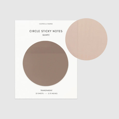 Transparent Circle Sticky Notes offer a versatile surface for quick notes, planning cues, and layered highlights across inserts, dashboards, and calendars. Their slightly frosted transparent finish keeps underlying text visible while providing room for reminders, labels, and brief lists without overwhelming your layout.

Designed for flexible everyday use, each note adheres securely yet lifts cleanly for repositioning wherever your plans evolve. The smooth surface supports writing with an oil-based pen, and