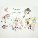 Coco and Wondrous Gang Sticker Pack - Rainbow