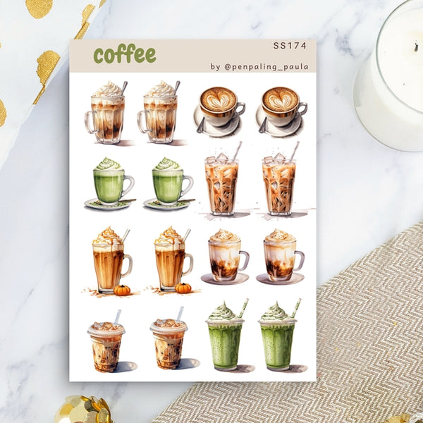 Coffee Sticker Sheet
