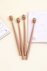 Coffee Bear Wiggle Gel Pen 0.5mm Black Ink