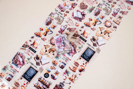 Coffee Lover Transparent PET Tape