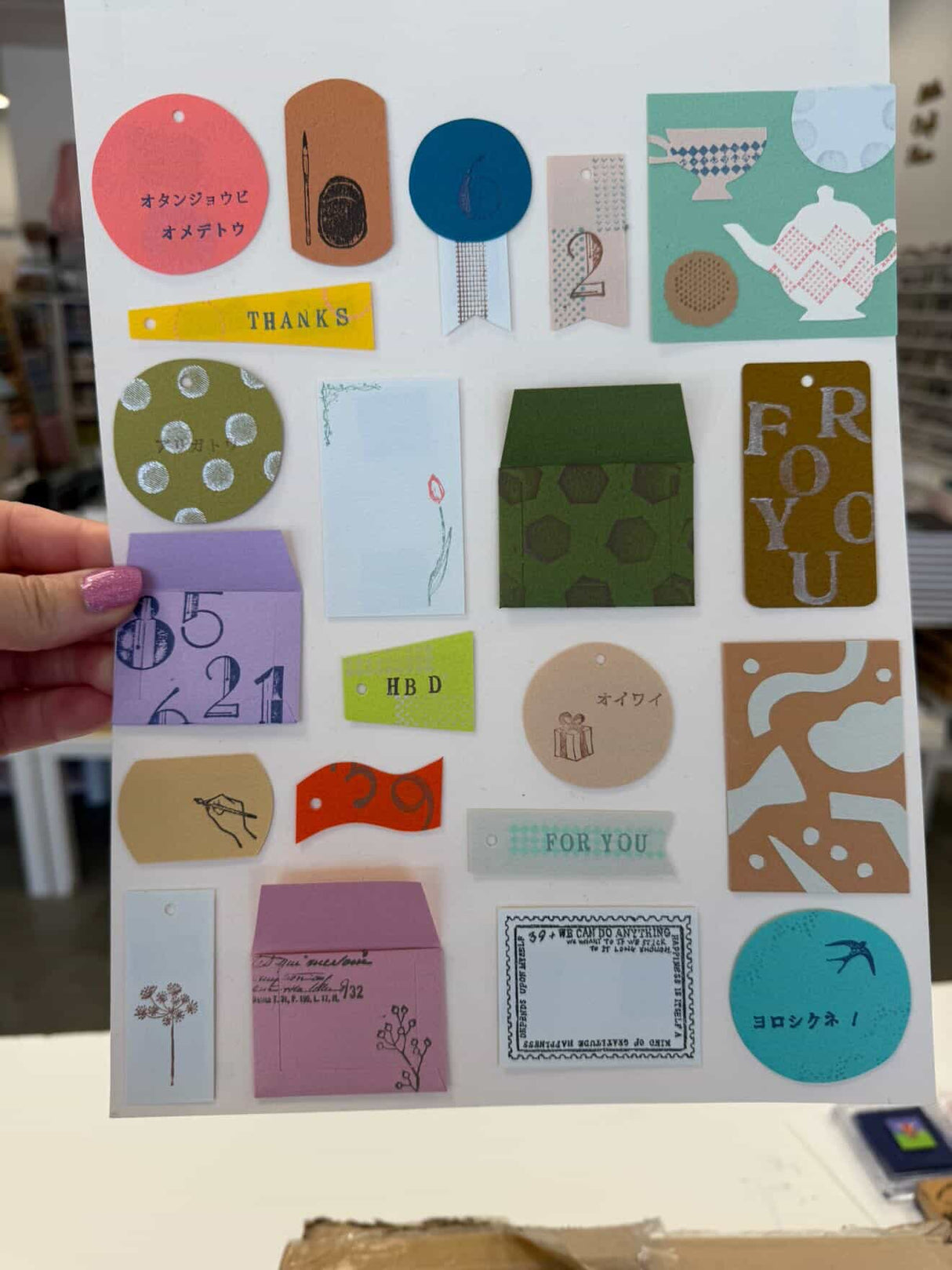 Color Palettes Town - Yamamoto Paper