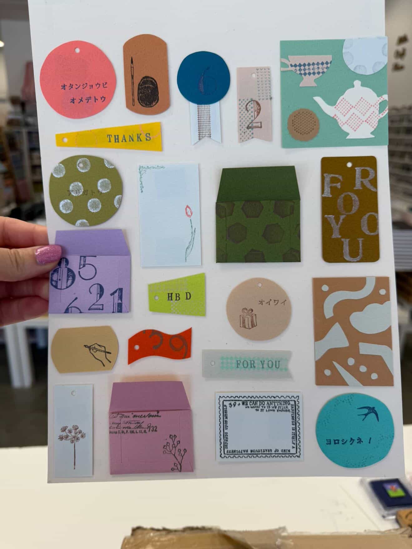 Color Palettes Town - Yamamoto Paper