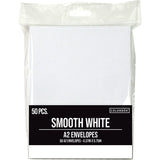 Colorbok A2 Envelopes (4.375"X5.75") 50/Pkg-White