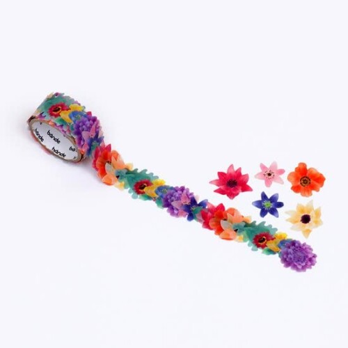 Colorful Bouquet Washi Tape Sticker Roll Bande