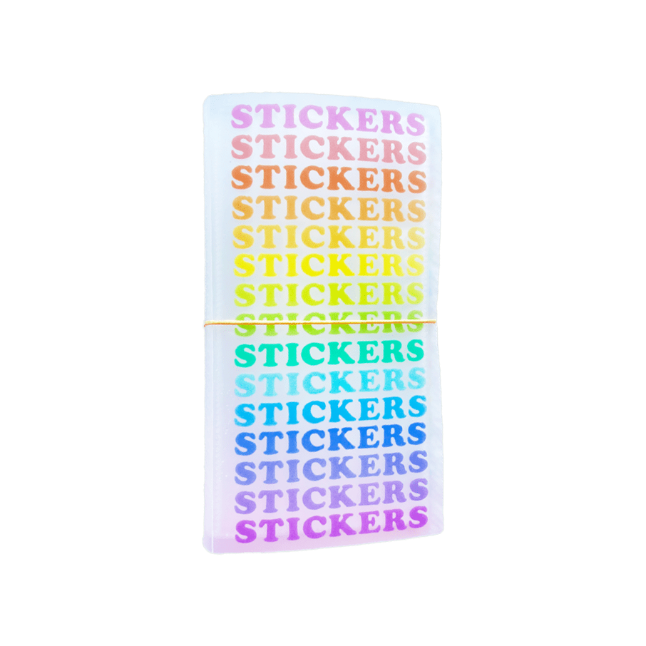 The Colorful Stickers Pocket Sticker Keeper by Pipsticks is a perfect accessory for organizing and storing your favorite stickers. Pipsticks, a brand loved by sticker enthusiasts worldwide, is dedicated to making a big difference with fun, small items. Enjoy a more organized sticker collecting experience with our pocket sticker keeper.