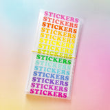 Pipsticks - Colorful Stickers Pocket Sticker Keeper