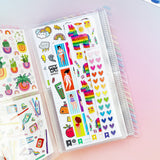 Pipsticks - Colorful Stickers Pocket Sticker Keeper