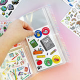 Pipsticks - Colorful Stickers Pocket Sticker Keeper