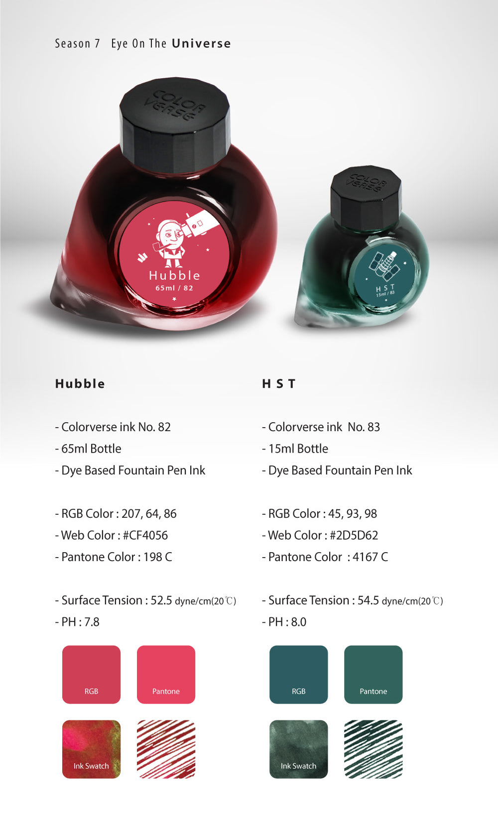 Colorverse Ink Season 7 - Hubble & HST - Eye on the Universe