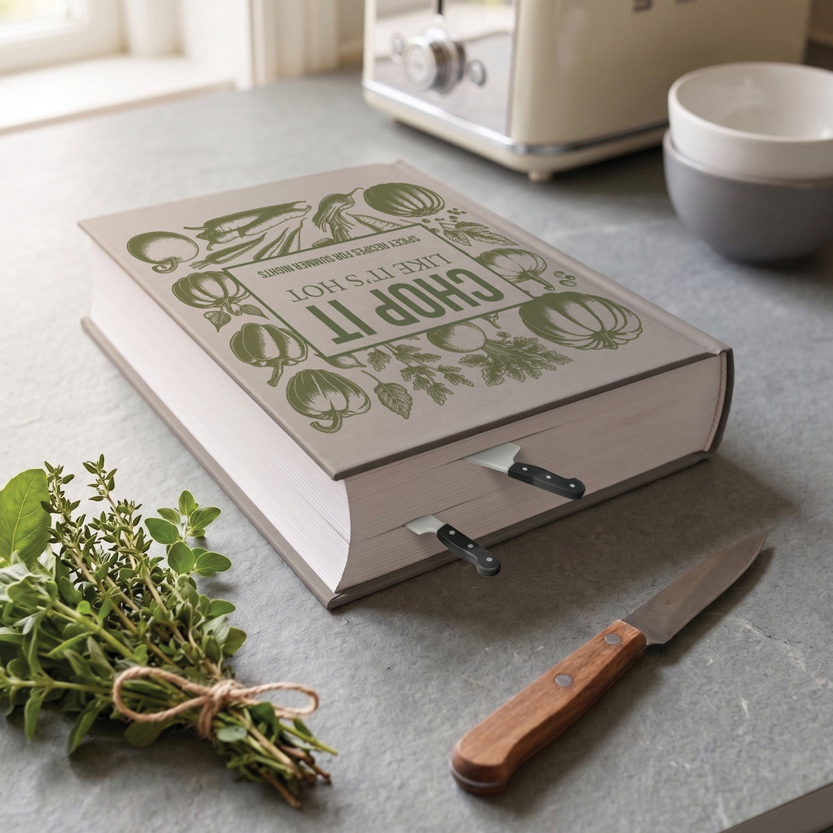 Cookmarks Chef Knife Bookmarks - Set of 2