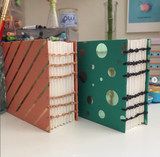 Coptic Stitched Mini Journals with Dorkys Ramos