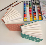 Coptic Stitched Mini Journals with Dorkys Ramos
