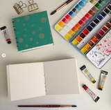 Coptic Stitched Mini Journals with Dorkys Ramos
