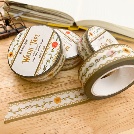 PaperaicaShop Washi Tape - Embroidery
