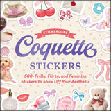 Celebrate your core coquette aesthetic with hundreds of stickers to decorate phones, laptops, ereaders, notebooks, and more in that very femme and demure style.

Ruffles and ribbons. Bows and ballet flats. Lace and lipstick prints. It’s time to let everyone know just how coquette you are. With Coquette Stickers, fans of all things frilly, flirty, and feminine will find over 500 stickers to decorate their lives in their own personal style. Add a touch of romance, whimsy, and vintage flair to everyday items l