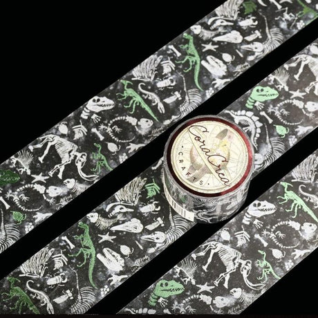 Dinosaurs Foil Washi Tape