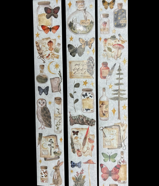 CoraCreaCrafts Enchanted Forest Release Tape